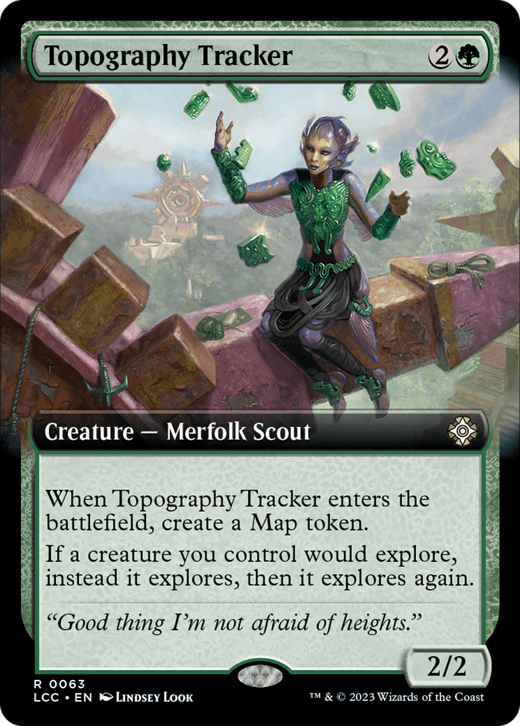 Topography Tracker (Extended Art) [The Lost Caverns of Ixalan Commander] | Empire Gaming NC