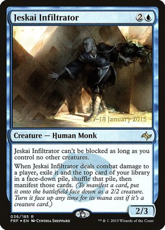 Jeskai Infiltrator [Fate Reforged Promos] | Empire Gaming NC