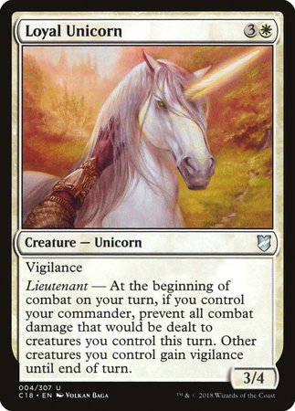 Loyal Unicorn [Commander 2018] | Empire Gaming NC