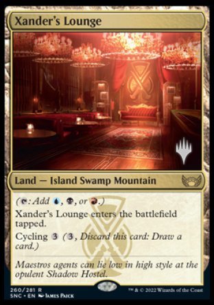 Xander's Lounge (Promo Pack) [Streets of New Capenna Promos] | Empire Gaming NC