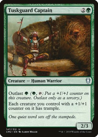Tuskguard Captain [Commander Anthology Volume II] | Empire Gaming NC