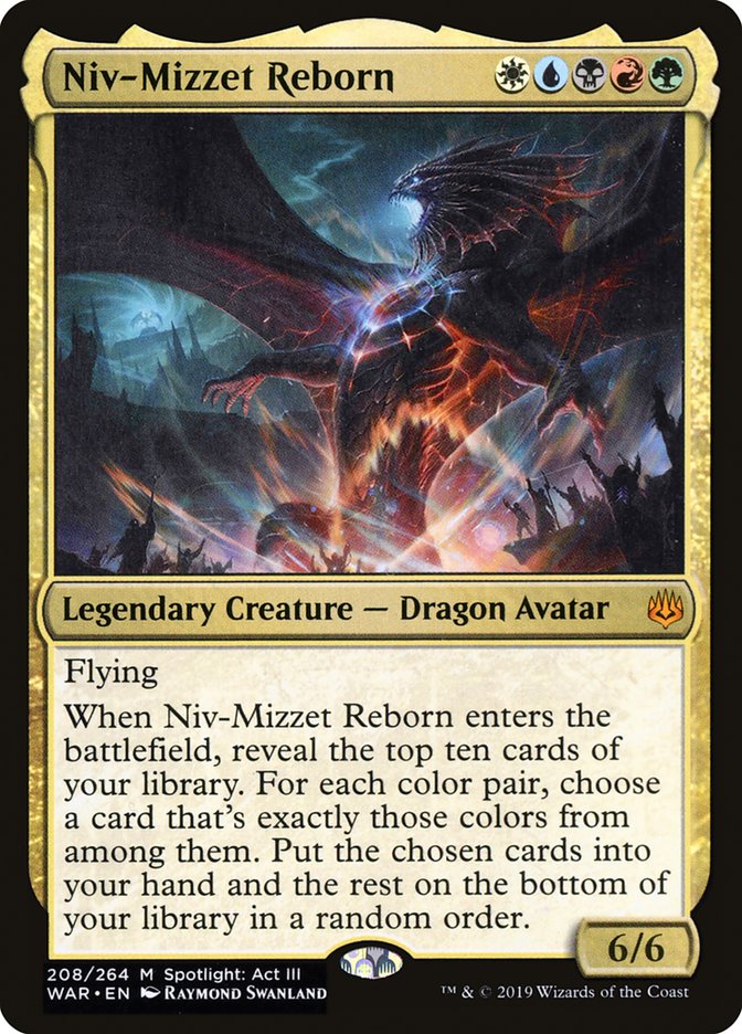 Niv-Mizzet Reborn [War of the Spark] | Empire Gaming NC