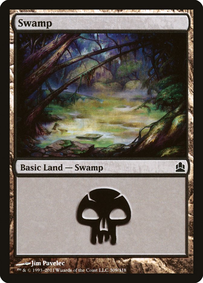 Swamp [Commander 2011] | Empire Gaming NC