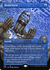 Brainstorm (Borderless) [Double Masters] | Empire Gaming NC