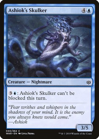 Ashiok's Skulker [War of the Spark] | Empire Gaming NC