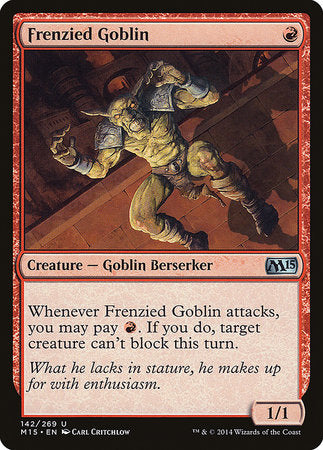 Frenzied Goblin [Magic 2015] | Empire Gaming NC