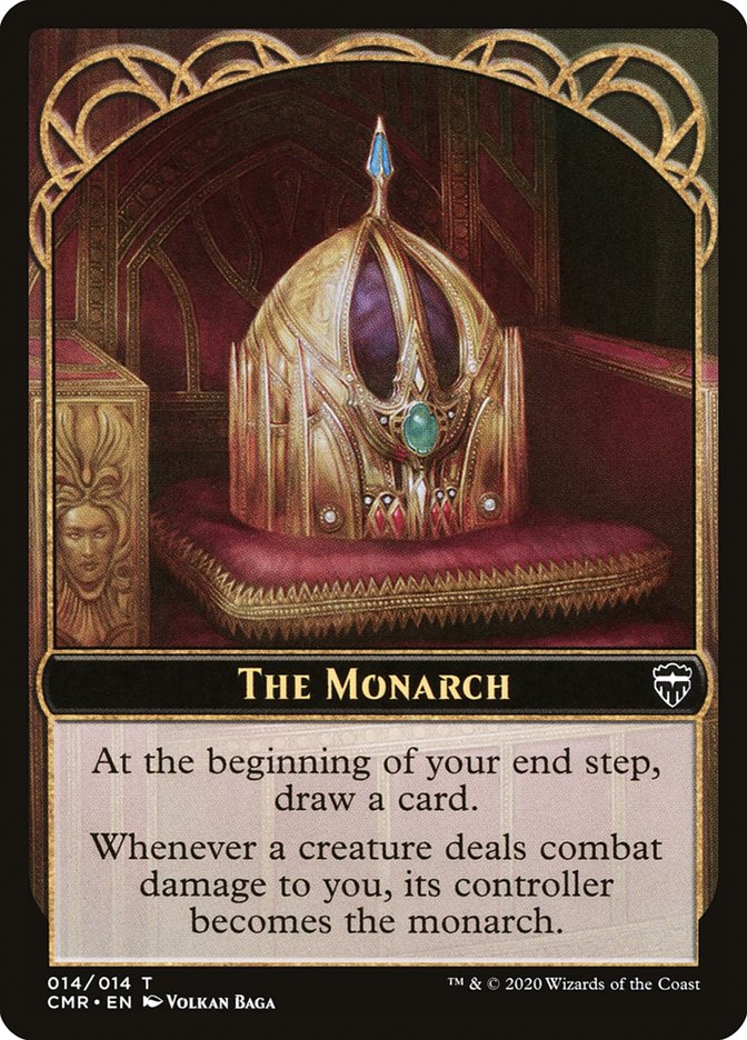 The Monarch // Spirit Token [Commander Legends Tokens] | Empire Gaming NC