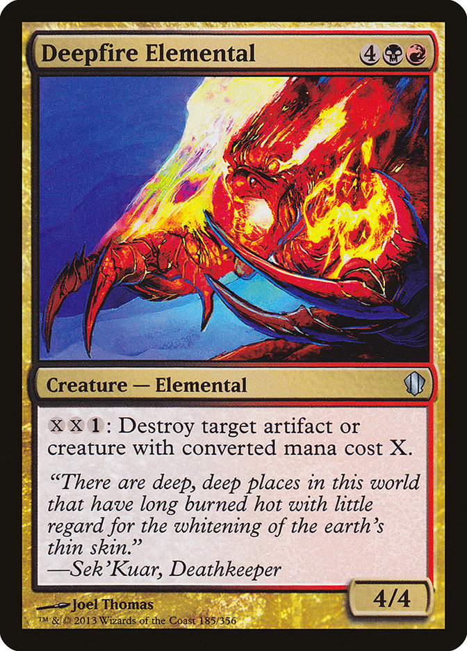 Deepfire Elemental [Commander 2013] | Empire Gaming NC