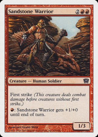 Sandstone Warrior [Ninth Edition] | Empire Gaming NC