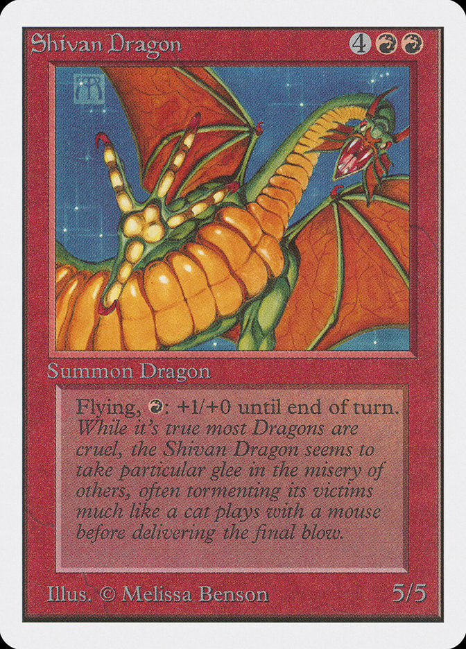 Shivan Dragon [Unlimited Edition] | Empire Gaming NC