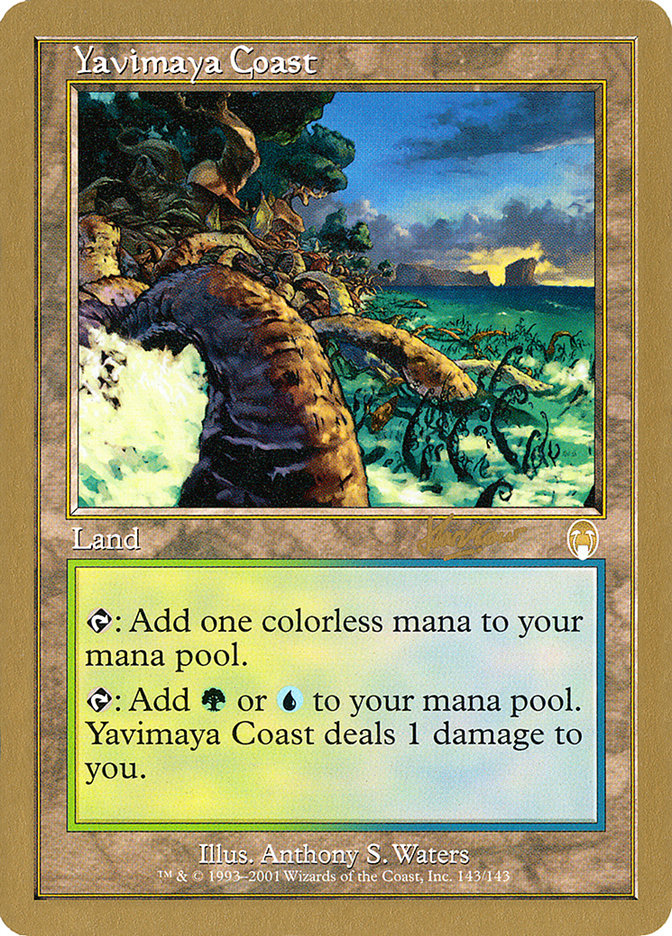 Yavimaya Coast (Sim Han How) [World Championship Decks 2002] | Empire Gaming NC