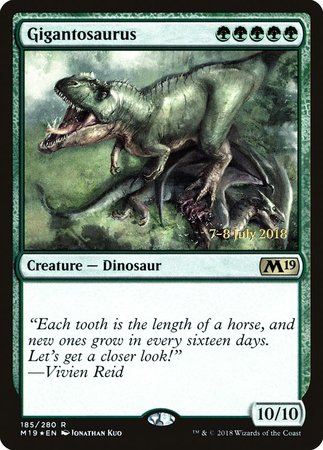 Gigantosaurus [Core Set 2019 Promos] | Empire Gaming NC