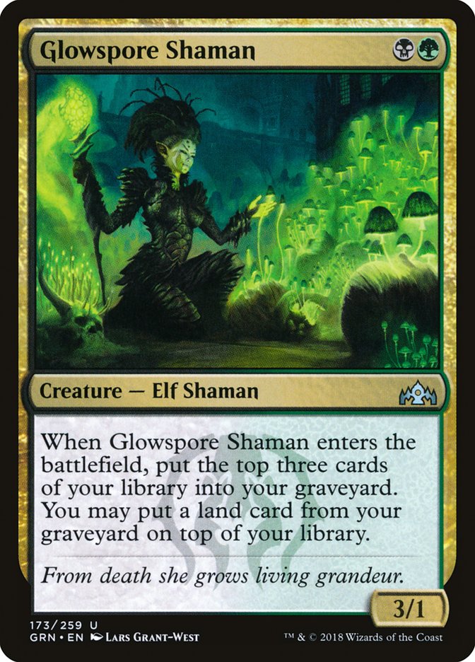 Glowspore Shaman [Guilds of Ravnica] | Empire Gaming NC