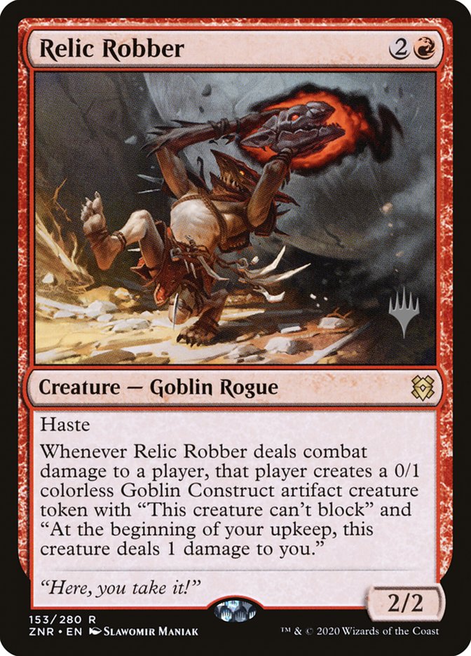 Relic Robber (Promo Pack) [Zendikar Rising Promos] | Empire Gaming NC