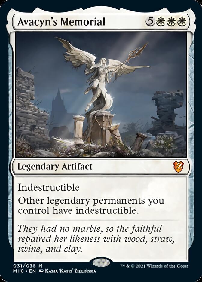 Avacyn's Memorial [Innistrad: Midnight Hunt Commander] | Empire Gaming NC