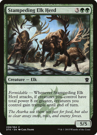 Stampeding Elk Herd [Dragons of Tarkir] | Empire Gaming NC