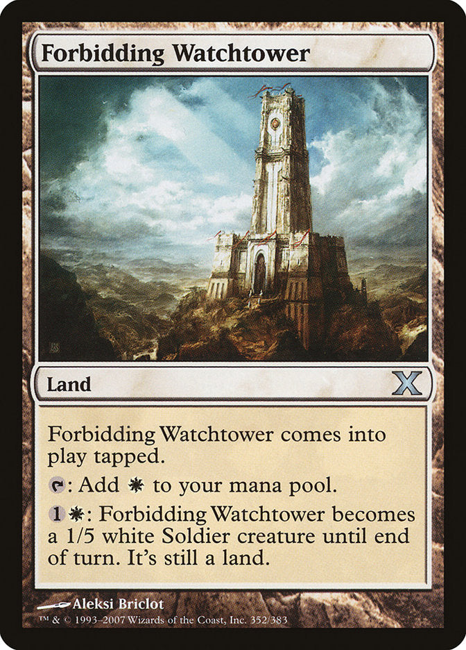 Forbidding Watchtower [Tenth Edition] | Empire Gaming NC