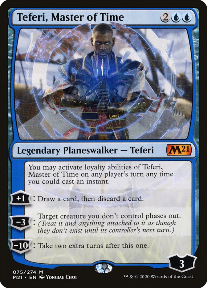 Teferi, Master of Time (Promo Pack) [Core Set 2021 Promos] | Empire Gaming NC