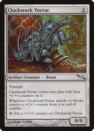 Clockwork Vorrac [Mirrodin] | Empire Gaming NC