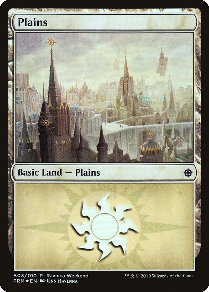 Plains (B03) [Ravnica Allegiance Guild Kit] | Empire Gaming NC