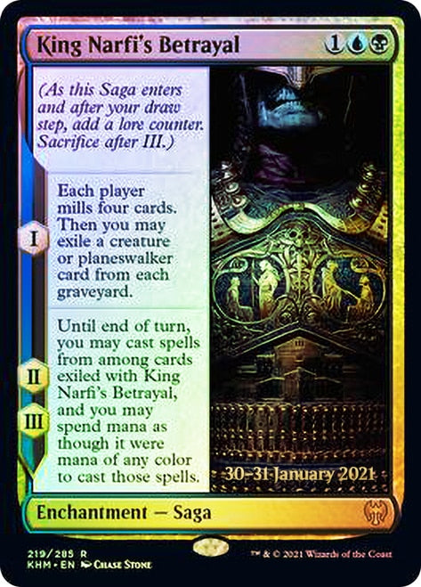 King Narfi's Betrayal [Kaldheim Prerelease Promos] | Empire Gaming NC