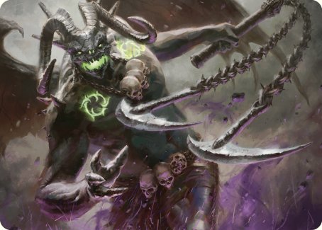 Archfiend of Despair Art Card [Commander Masters Art Series] | Empire Gaming NC