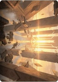 Skyclave Basilica Art Card [Zendikar Rising Art Series] | Empire Gaming NC