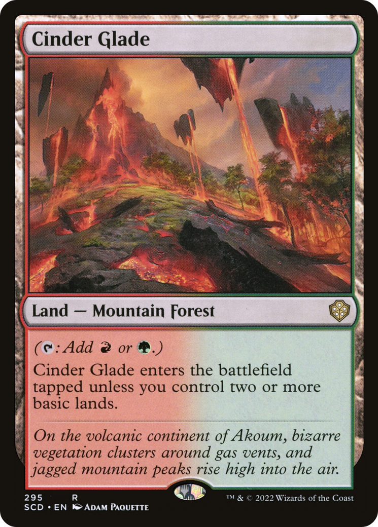 Cinder Glade [Starter Commander Decks] | Empire Gaming NC