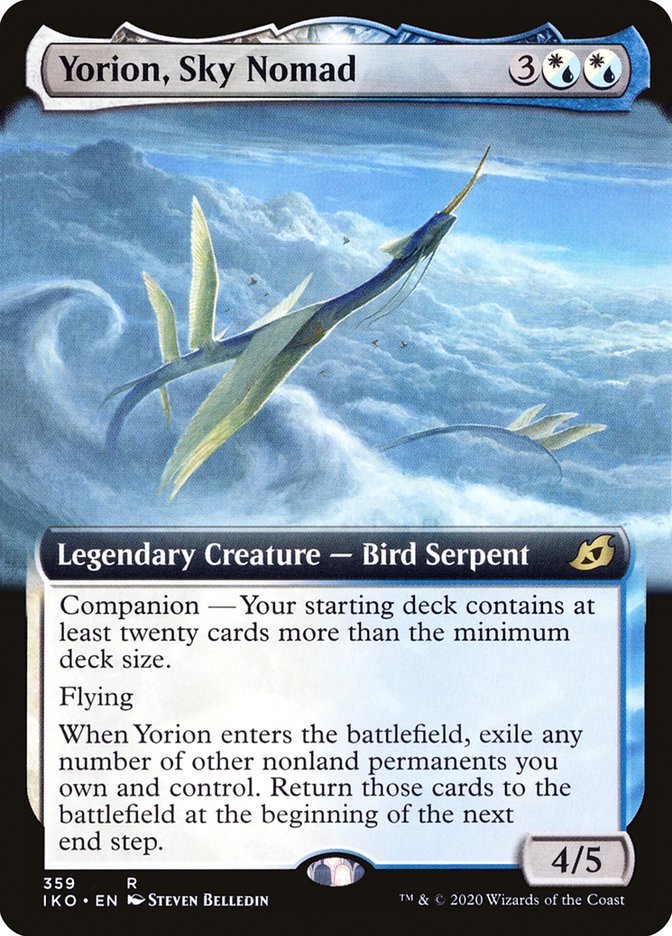 Yorion, Sky Nomad (Extended Art) [Ikoria: Lair of Behemoths] | Empire Gaming NC