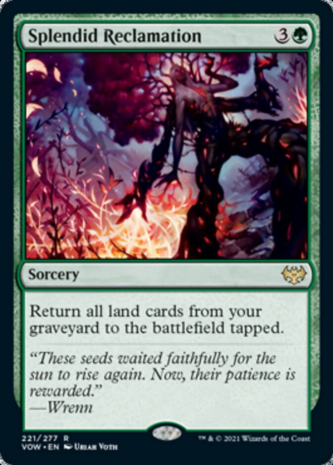 Splendid Reclamation [Innistrad: Crimson Vow] | Empire Gaming NC