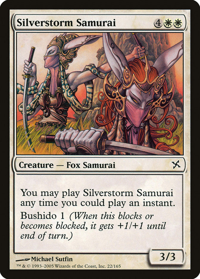 Silverstorm Samurai [Betrayers of Kamigawa] | Empire Gaming NC