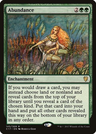 Abundance [Commander 2017] | Empire Gaming NC