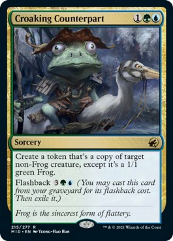 Croaking Counterpart [Innistrad: Midnight Hunt] | Empire Gaming NC