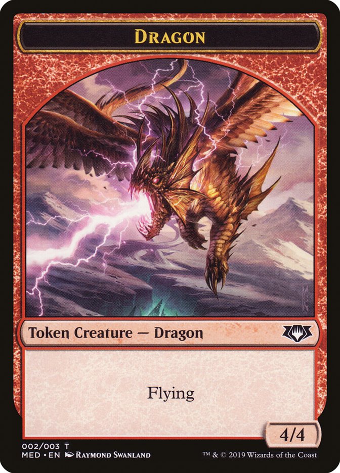 Dragon Token [Mythic Edition: War of the Spark] | Empire Gaming NC