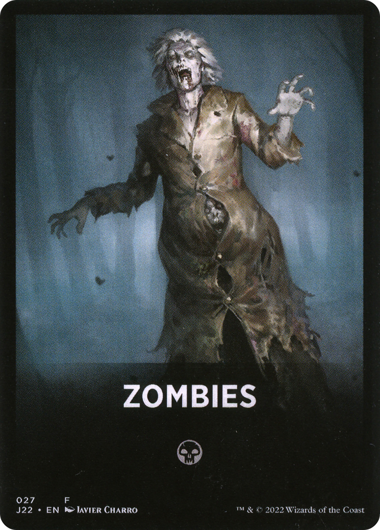 Zombies Theme Card [Jumpstart 2022 Front Cards] | Empire Gaming NC