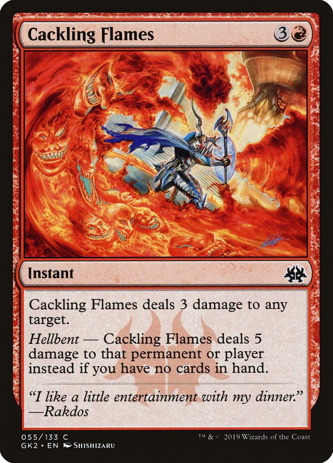 Cackling Flames [Ravnica Allegiance Guild Kit] | Empire Gaming NC