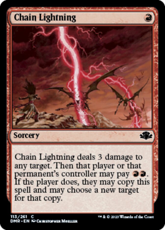 Chain Lightning [Dominaria Remastered] | Empire Gaming NC