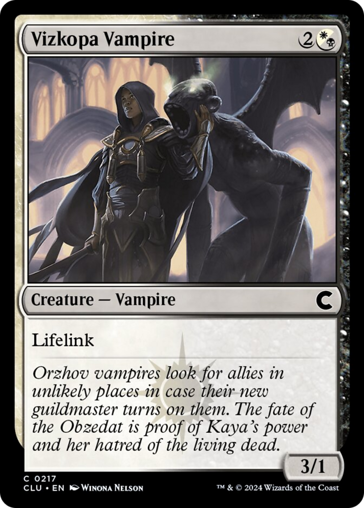 Vizkopa Vampire [Ravnica: Clue Edition] | Empire Gaming NC