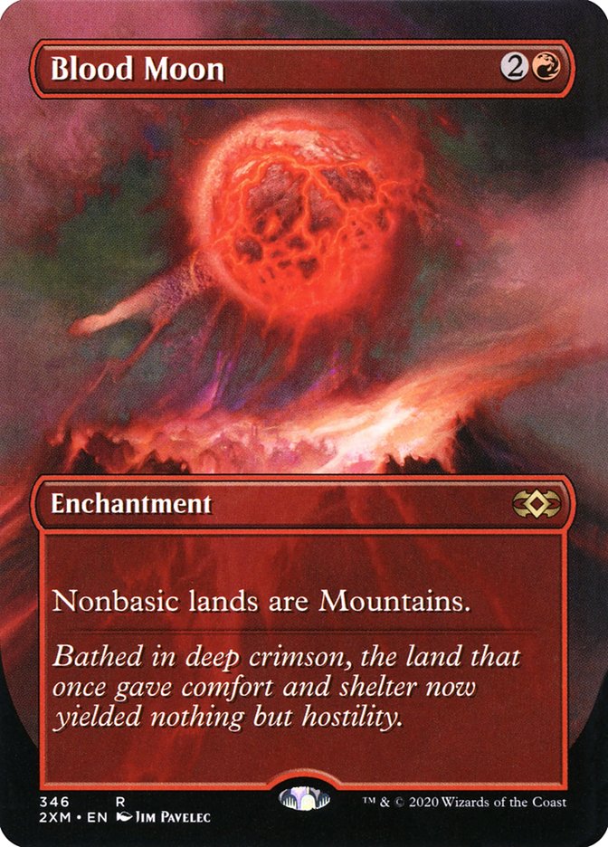 Blood Moon (Borderless) [Double Masters] | Empire Gaming NC