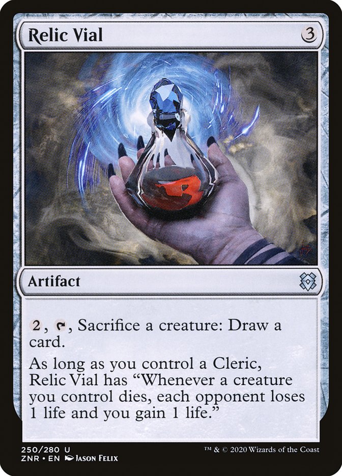 Relic Vial [Zendikar Rising] | Empire Gaming NC