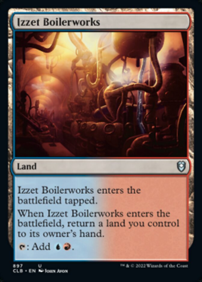 Izzet Boilerworks [Commander Legends: Battle for Baldur's Gate] | Empire Gaming NC