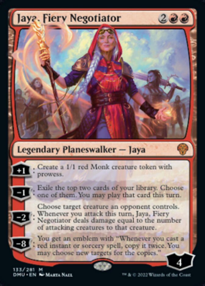 Jaya, Fiery Negotiator [Dominaria United] | Empire Gaming NC