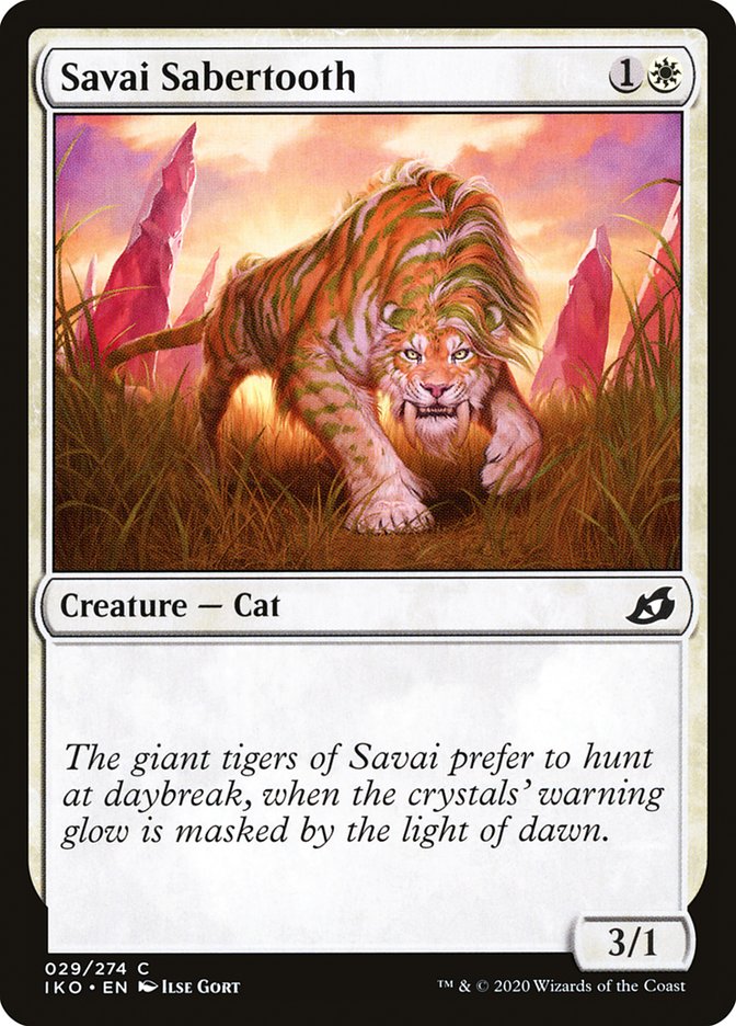 Savai Sabertooth [Ikoria: Lair of Behemoths] | Empire Gaming NC