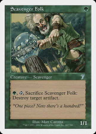 Scavenger Folk [Seventh Edition] | Empire Gaming NC