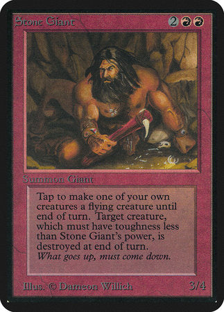 Stone Giant [Limited Edition Alpha] | Empire Gaming NC