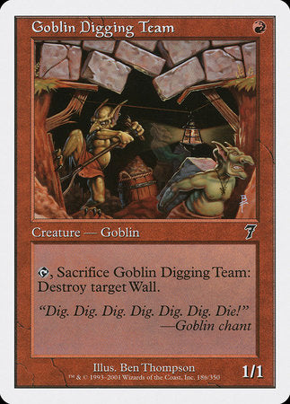 Goblin Digging Team [Seventh Edition] | Empire Gaming NC