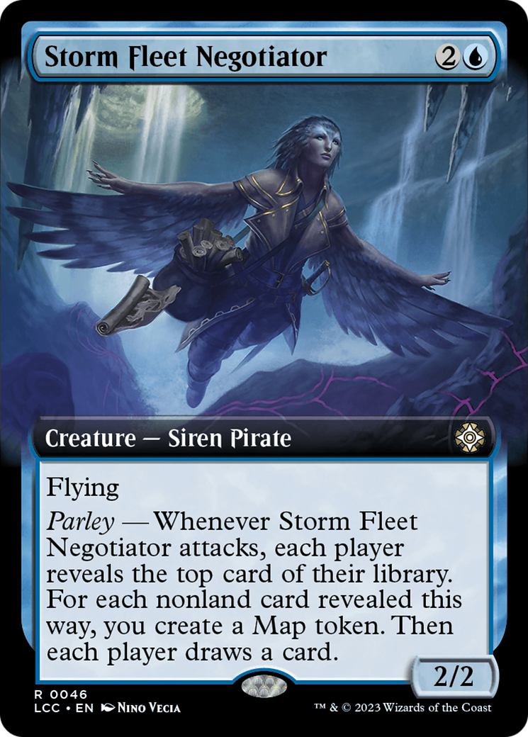 Storm Fleet Negotiator (Extended Art) [The Lost Caverns of Ixalan Commander] | Empire Gaming NC