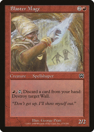 Blaster Mage [Mercadian Masques] | Empire Gaming NC