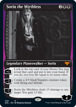 Sorin the Mirthless [Innistrad: Double Feature] | Empire Gaming NC