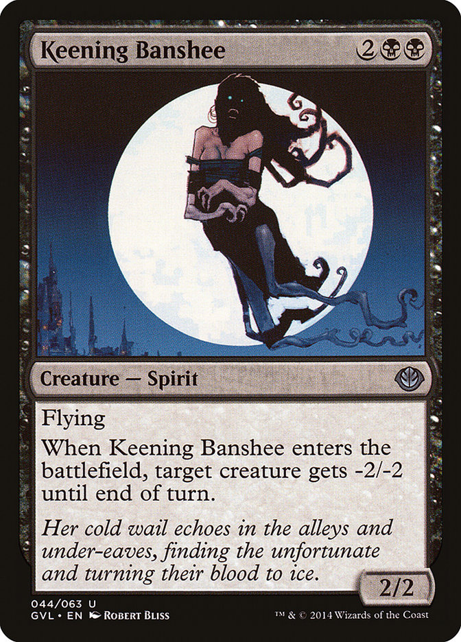 Keening Banshee (Garruk vs. Liliana) [Duel Decks Anthology] | Empire Gaming NC